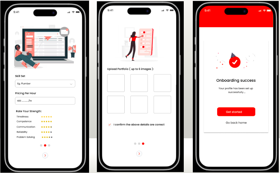 Mobile UI design 2